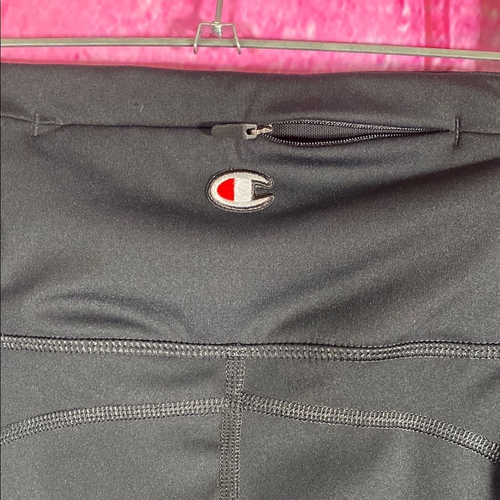 Champion Black High-Rise Performance Leggings Women’s Size Large - Picture 6 of 8